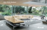 Avio Sofa System - Knoll · The sofa combines functional and aesthetic poise by contrasting the slim structural framework with the substantial volume of the upholstery. An ideal sofa