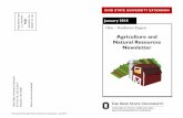 Agriculture and Natural Resources Newsletter · Agriculture and Natural Resources Newsletter January 2018 OHIO STATE UNIVERSITY EXTENSION. ... ODA sends a letter to applicators needing