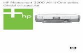 HP Photosmart 3200 All-in-One seriesh10032.1 Prezentare generală HP All-in-One Puteţi accesa numeroase funcţii ale echipamentului HP All-in-One în mod direct, fără a porni calculatorul.