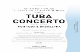 (*1980) TUBA CONCERTO - Amazon S3...Study score & solo tuba part available - Partition d'étude + tuba solo en vente - Studienpartitur & Solotuba käuflich: Ref. TU186d Giancarlo Castro
