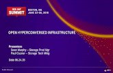 OPEN HYPERCONVERGED INFRASTRUCTURE - Red Hatvideos.cdn.redhat.com/summit2015/presentations/... · SETTING THE STAGE Red Hat is an enterprise infrastructure provider Always looking