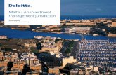 Deloitte Malta brochure | Malta - An investment management ......Malta - An investment management jurisdiction 7. 4. Fiscal regime. The income of funds, other than income from immovable