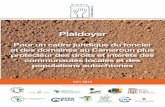 Plaidoyer - Rights and Resources Initiativerightsandresources.org/wp-content/uploads/RRI-Cameroon-Coalition-Land... · foncier rural et d’accorder une attention particulière à