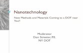Nanotechnology - Transportation Research Boardonlinepubs.trb.org/Onlinepubs/webinars/151210.pdf · Nanotechnology has great potential 2. Concrete-based materials are considered by