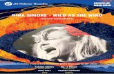 NINA SIMONE - WILD AS THE WIND - Jeunesses Musicales · 2019-10-08 · NINA SIMONE - WILD AS THE WIND SAISON JM 2018/2019 Évocation d’une artiste humaniste phare blues-jazz du