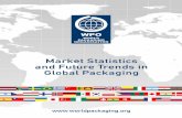 Market Statistics and Future Trends in Global Packaging · PDF file 2018-06-05 · Market Statistics and Future Trends in Global Packaging 4 In 2003, North American markets, including