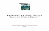 E PREPAREDNESS AT TRUCKEE-TAHOE AIRPORT...checklist to deal with an aviation related incident, and the airshow has a comprehensive plan. ... Learjet 35A APPROACH LAX05LA194 06/04/2005