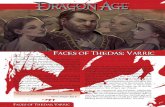 Faces of Thedas: Varricrpg.sezs.be/Pdf/Dragon Age/Dragon Age - Faces of Thedas ~ Varric v1.1.pdf · Mary Kirby has been writing for the Dragon Age world for six years. When Dragon