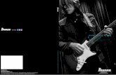 CATALOG - Hoshino GakkiIbanez Electric Guitars Ibanez Electric Guitars 7 for more information visit 8 ¥210,000 （税抜） Steve Vai JEM77P • Wizard 5pc Maple/Walnut neck w/KTS