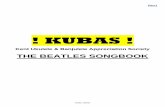 KUBAS...THE BEATLES SONGBOOK . Index - Home ID Song Artist 1 All My Loving The Beatles 2 Eight Days A Week The Beatles 3 Hard Days Night The Beatles 4 Help The Beatles 5 Here Comes