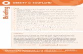 OBESITY in SCOTLAND OBESITY IN SCOTLAND Briefing Briefing Definition Facts OBESITY IN SCOTLAND} Obesity