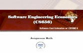 Software Engineering Economics (CS656) - KAISTspiral.kaist.ac.kr/.../07_Estimation_COCOMOII_.pdf · 2016-03-16 · 12 WHO SANG COCOMO? • The Beach Boys [1988] • “KoKoMo” Aruba,