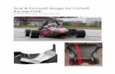 Seat & Firewall Design for Cornell Racing FSAE Seat_and_Firewall.pdf · FSAE Anthropometrics Chart . ARG18 Seat + Firewall Bailey Herbstreit 7 12/15/2017 Driver anthropometrics were