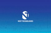 NEXT TECHNOLOGIES · 2019-01-14 · NEXT TECHNOLOGIES En Next Technologies y Advans ofrecemos soluciones tecnológicas para facturación electrónica e inteligencia de negocios. Además,