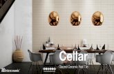 Cellar - Interceramic USA · Cellar Glazed Ceramic Wall Tile . Technical Data Salt 4.25" x 12.75" Dairy 4.25" x 12.75" Root 4.25" x 12.75" Trim (available in all colors) S 4C49 4.25"