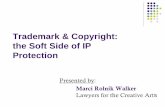 Trademark & Copyright: the Soft Side of IP Protection · Trademark Filing: Under Section 1(b) Intent-to-Use Registration: “more than just an idea and less than market ready” Need