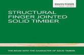 STRUCTURAL FINGER JOINTED SOLID TIMBER...2 HASSLACHER NORICA TIMBER STRUCTURAL FINGER JOINTED SOLID TIMBER PRODUCT STANDARD/CERTIFICATION EN 15497 ETA-13/0644 TENSILE TEST ON B 4125