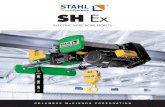SH Ex Explosion... · 2019-03-06 · The SH Ex wire rope hoist is available for gas explosion protection Zone 1, Zone 2, and Class 1, and dust explosion protection Zone 21 and Zone