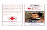 inf. spettacolo: tel. CROCE ROSSA ITALIANA · 2016-03-30 · CROCE ROSSA ITALIANA Comitato Locale di Varese 21100 VARESE - VIA JEAN HENRY DUNANT, 2 TEL. 0332.813163 inf. spettacolo: