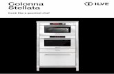 Colonna Stellata - Masame Colonna Stellata IT+EN .pdf · ILVE Blast chiller Preserve - Cook - Store Our blast chiller/freezer is the most-advanced system for optimising the work to