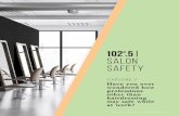 102 H.5 SALON SAFETY...102 H.5| SALON SAFETY Have you ever wondered how professions other than hairdressing stay safe while at work? EXPLORE //Pivot undament SSING 102 H - 1 INSPIRE