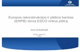 Europos rekonstrukcijos ir plėtros bankas (ERPB) remia ESCO … · 2019-01-11 · • Įprastas pritaikomumas: komerciniai pastatai (šilumos tiekimui) arba pramoniniai pastatai