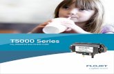 T5000 Series...Flojet’s rigorously tested, customer-inspired design features have extended the pump’s service life to 50,000 gallons (140,000 liters), up 25% over its predecessor,