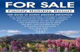 FOR SALE - SiteMinder...FOR SALE Family Holiday Resort 130 acres of action packed adventure Four bedroom Federation manager’s residence Six self-contained cedar holiday cottages
