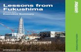 Lessons from Fukushima - Réseau Sortir du nucléaire · 2016-05-27 · conclude that ‘nuclear safety’ does not exist in reality. There are only nuclear risks, inherent to every