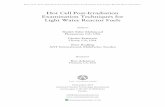 Hot Cell Post-Irradiation Examination Techniques for Light Water Reactor … · 2017-04-22 · Hot Cell Post-Irradiation Examination Techniques for Light Water Reactor Fuels Authors