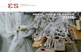 Arve ja Fakte 2016 - RaTeRa...Euroopa Keskkonnaagentuuri raporti nr 8/2012 kohaselt oli Eesti pinnavete ökoloogiline seisund üks Euroopa parimaid, peamiselt tänu väikesele rahvastikutihedusele