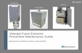 Videojet Fume Extractor Preventive Maintenance Guide - English/Videojet-FE-PM-Guide-140102-JC.pdfVideojet Fume Extractor Preventive Maintenance Guide Models Include: AD-ORACLE, AD-PVC,