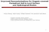 Improved Parameterisations for Organic-covered Permafrost Soil … · 2009-11-04 · Improved Parameterisations for Organic-covered Permafrost Soil in Land Surface and Hydrological