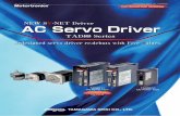 AC Servo Driver - TAMAGAWA SEIKI CO.,LTD.sv-net.tamagawa-seiki.com/pdf/catalogue/1692N3E.pdfTAD88 Series NEW SV-NET Driver Redesigned servo driver re-debuts with Five Values. AC Servo