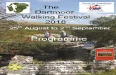 Welcome to the programme of the 2018 Dartmoor Walking ...Welcome to the programme of the 2018 Dartmoor Walking Festival! The first ever Dartmoor Walking Festival in 2016 was a great