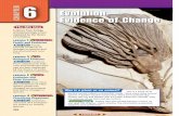 Evolution— Evidence of Changemrskemners.weebly.com/uploads/4/6/7/0/4670766/chap06.pdf1 Fossils are the naturally preserved remains of ancient organisms. 2 Paleontologists study organisms