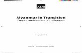 › public › images › paesi › 134 › files › ADB Report... · Myanmar in Transition - infoMercatiEsteriI. MyANMAR IN TRANSITION 1 Macroeconomic Performance 1 Poverty and