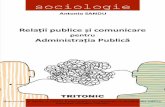 How to cite: @ Sandu, A. (2016). Relatii publice si ...lumenresearch.net/wp-content/uploads/2019/03/SANDU_Relatii-publice... · Relaţii publice şi comunicare pentru administraţia