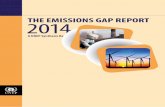 THE EMISSIONS GAP REPORT 2014 - WordPress.com · 2014-11-19 · UNEP promotes environmentally sound practices globally and in its own activities. This report is printed on paper from