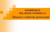 NAMIRNICE BILJNOG POREKLAstudenti.mojsajt.rs/uploads/20177/documents/Žitarice_i_mlinski_proizvodi-.pdf · Neoljušteni ili sirovi pirinač, bez ikakve obrade paddy (pedi) pirinač
