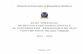 Ministerul Educaţiei al Republicii Moldova · specialităţi, instituţii afiliate (grădiniţă, şcoală primară, gimnaziu, liceu) atît cu finaţare de stat, cât şi în bază
