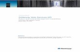 › us › media › tr-4736.pdf TR-4736: SANtricity Web Services API - netapp.comNetApp® SANtricity® Web Services is an API that allows you to configure, manage, and monitor NetApp