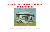 The Boundary Riders THE BOUNDARY RIDERS...The Boundary Riders Understand Complete a Venn diagram comparing the children at the beginning of the story and at the end of their adventure.