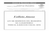 1171 CUAUHTÉMOC LI 2016 - Chihuahua · Asimismo, de conformidad con el artículo 54 del Código Fiscal, en relación con el artículo 126 del Código Municipal, ambos ordenamientos
