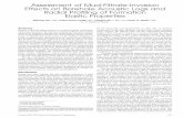 Assessment of Mud-Filtrate-Invasion Effects on Borehole … · 2014-12-11 · Assessment of Mud-Filtrate-Invasion Effects on Borehole Acoustic Logs and Radial Profiling of Formation