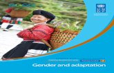 GENDER AND CLIMATE CHANGE 2 Gender and …...I. Purpose of the training module 2 II. Learning objectives 4 III. Key messages 5 IV. Gender and adaptation 6 V. Women’s issues, needs