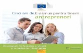 Cinci ani de Erasmus pentru tinerii antreprenori · 2015-08-05 · ie pentru a administra sau dezvolta o întreprindere mică, lucrând alături de un antreprenor cu experiență