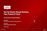 Past, Present & Future Red Hat Gluster Storage Roadmap · 2018-02-06 · “Red Hat Gluster Storage met our requirements in terms of being a scalable, standard-based and future-secure