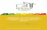 PROGRAMA DE COOPERACIÓN FINANCIERA PARA LA OFERTA …iki-alliance.mx/download/biblioteca_pronama/nama_vivienda... · 2016-03-11 · salarios mínimos mensuales (SMM). Las reducciones