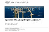 Assessment of simulation codes for offshore wind turbine ... · HILLARY MUTUNGI Department of Civil and Environmental Engineering Division of Structural Engineering Concrete Structures